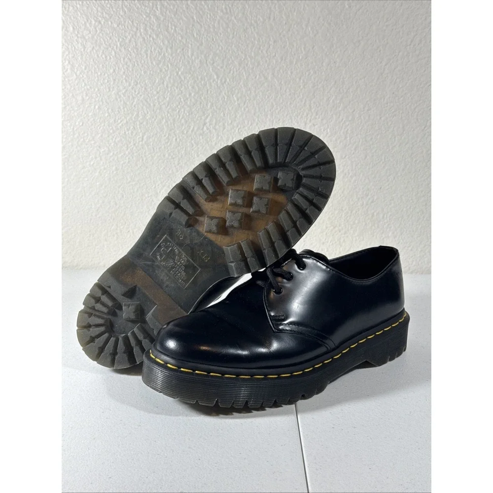 Dr Martens 1461 Bex Black Smooth Leather Oxford Shoes 21084 Men 8 Women 9 UK 7